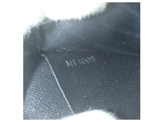 LOUIS VUITTON Organizer Atholl Custodia da viaggio nera M63042 LV Auth hs921 Nero - vista 12