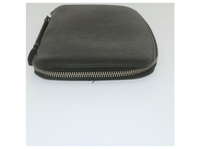 LOUIS VUITTON Organizer Atholl Custodia da viaggio nera M63042 LV Auth hs921 Nero - vista 4