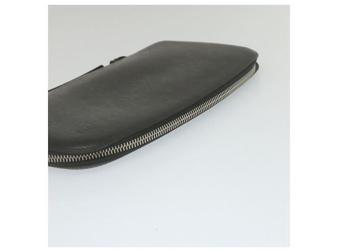 LOUIS VUITTON Organizer Atholl Custodia da viaggio nera M63042 LV Auth hs921 Nero - vista 5