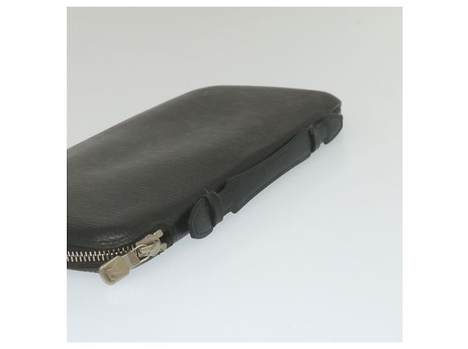 LOUIS VUITTON Organizer Atholl Custodia da viaggio nera M63042 LV Auth hs921 Nero - vista 6