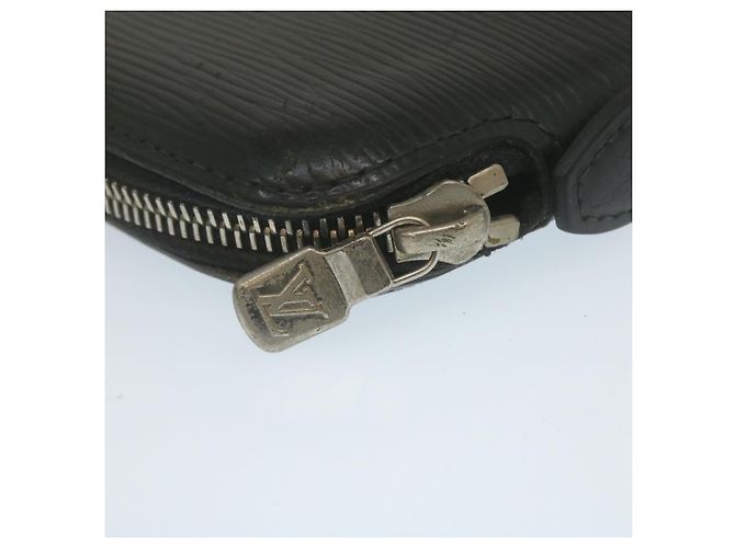 LOUIS VUITTON Organizer Atholl Custodia da viaggio nera M63042 LV Auth hs921 Nero - vista 8