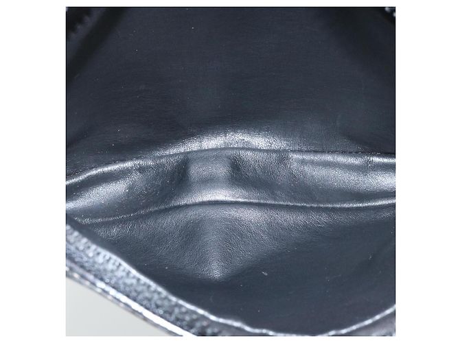 Céline CELINE Borsa A Spalla Pelle Nero Marrone Auth gt2151 - vista 19