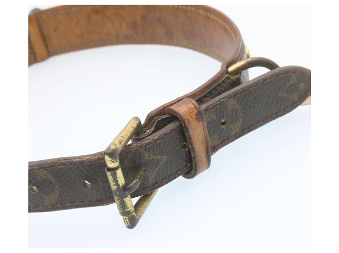 LOUIS VUITTON Monogram Leash Baxter Collier Baxter Dog Leash LV Auth 28348 - view 4