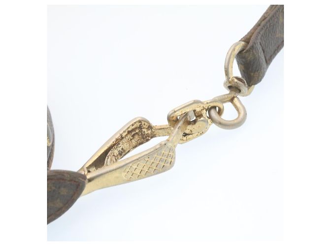 LOUIS VUITTON Monogram Leash Baxter Collier Baxter Dog Leash LV Auth 28348 - view 5