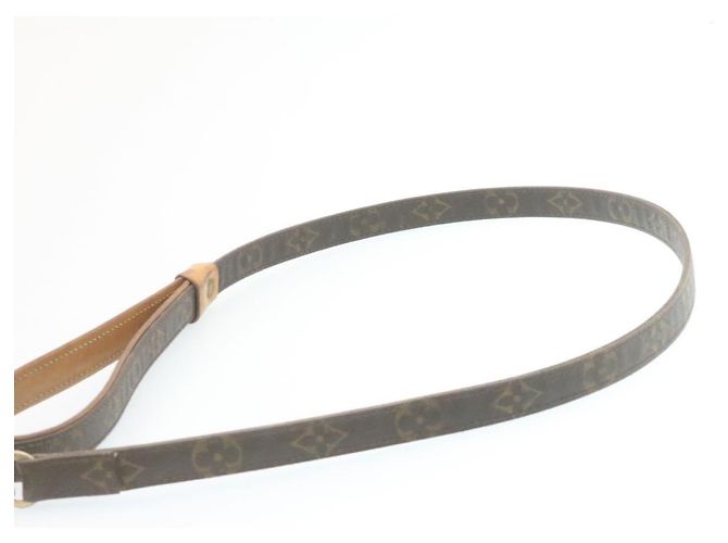 LOUIS VUITTON Monogram Leash Baxter Collier Baxter Dog Leash LV Auth 28348 - view 6