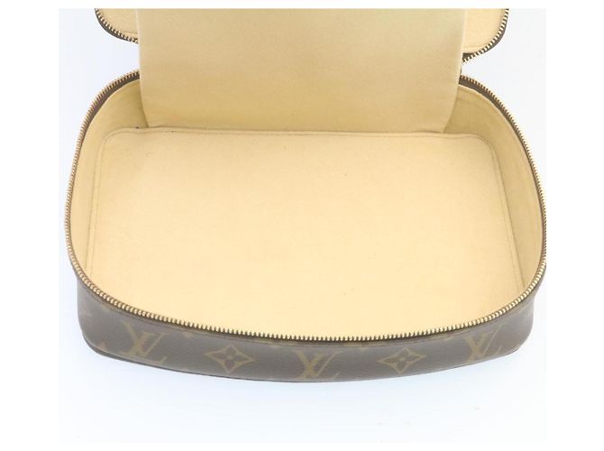 LOUIS VUITTON Monogram Pochette Monte Carlo Boîte à Bijoux M47350 LV Auth yk3992 - vue 19