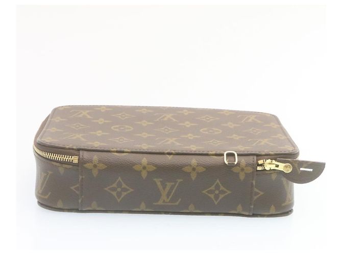 LOUIS VUITTON Monogram Pochette Monte Carlo Boîte à Bijoux M47350 LV Auth yk3992 - vue 3