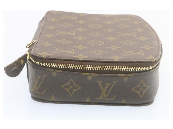 LOUIS VUITTON Monogram Pochette Monte Carlo Boîte à Bijoux M47350 LV Auth yk3992 - vue 4