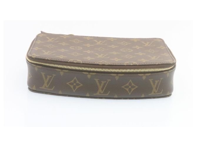 LOUIS VUITTON Monogram Pochette Monte Carlo Boîte à Bijoux M47350 LV Auth yk3992 - vue 5