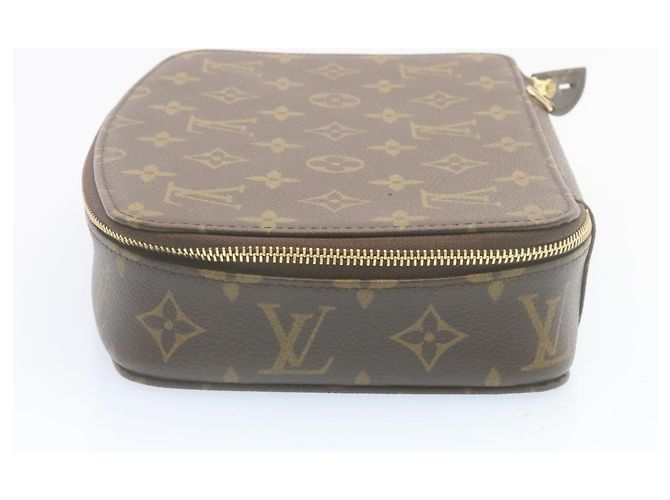 LOUIS VUITTON Monogram Pochette Monte Carlo Boîte à Bijoux M47350 LV Auth yk3992 - vue 6