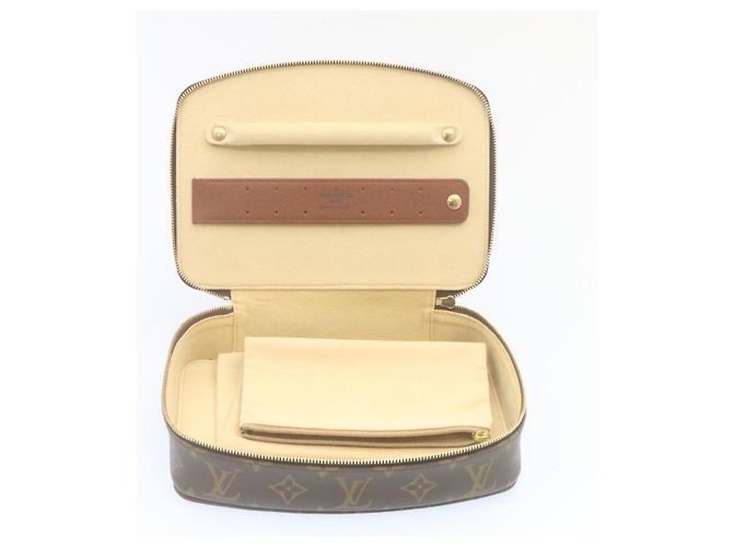 LOUIS VUITTON Monogram Pochette Monte Carlo Boîte à Bijoux M47350 LV Auth yk3992 - vue 9