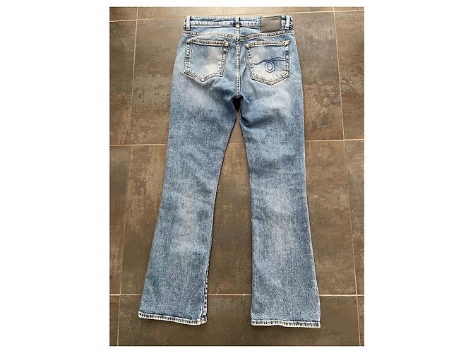 Vaqueros R13 Kick Fit Carlton Azul - vista 2