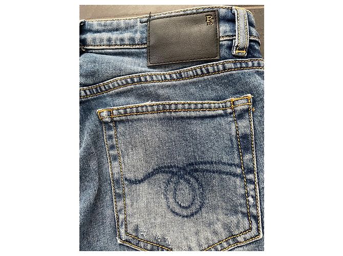 Vaqueros R13 Kick Fit Carlton Azul - vista 3