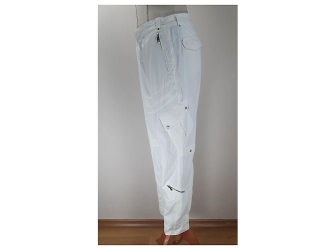 Pantalones blancos Ralph Lauren de algodón - vista 2