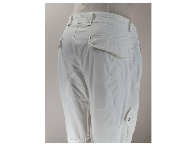 Pantalones blancos Ralph Lauren de algodón - vista 4