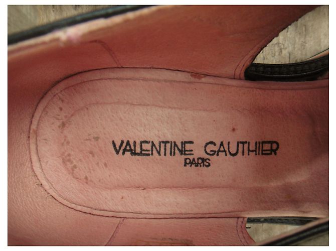 derbies Valentine Gauthier p 38 Noir Blanc - vue 7