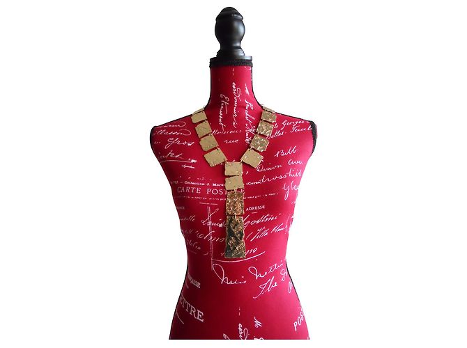 Max Mara Parure "Collana e orecchini" in metallo - vista 2