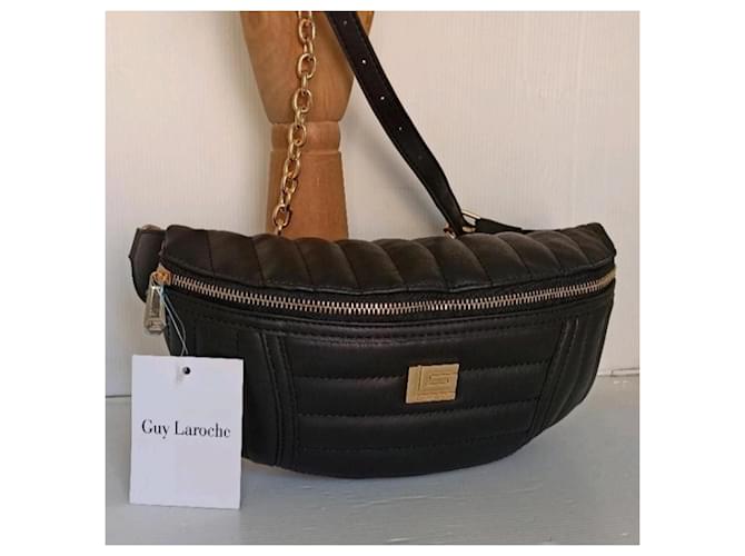 Bolsa acolchoada Guy Laroche Preto - vista 2