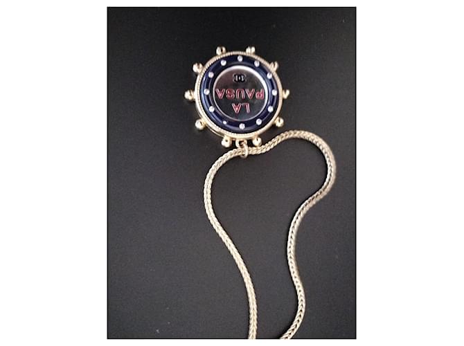 Collana Chanel la Pausa Gold hardware - vista 3