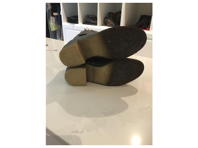Chanel Stiefeletten Grau - Ansicht 7