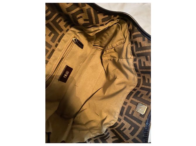Fendi Vintage Handtasche Braun - Ansicht 4