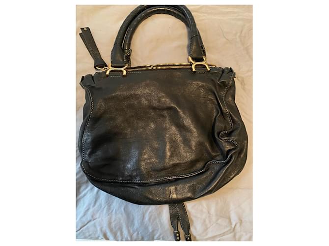 Marcie Borsa Chloé in pelle nera Nero - vista 3