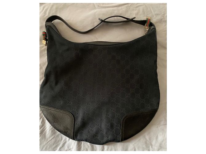 Borsa a mano Gucci Monogramma Nera Nero - vista 2