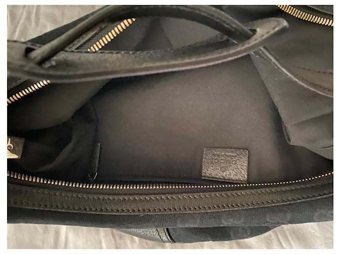 Borsa a mano Gucci Monogramma Nera Nero - vista 4