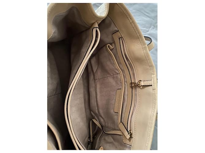 Michael Kors Monogramm Handtasche Eggshell Aus weiß - Ansicht 3