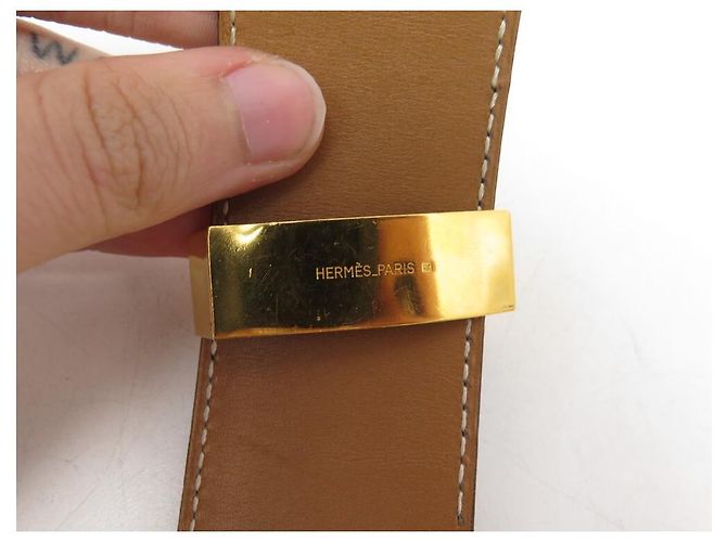 Hermès HERMES MEDOR GÜRTEL HUNDEHALSBAND T74 IN BLACK BOX LEDERGÜRTEL Schwarz - Ansicht 10