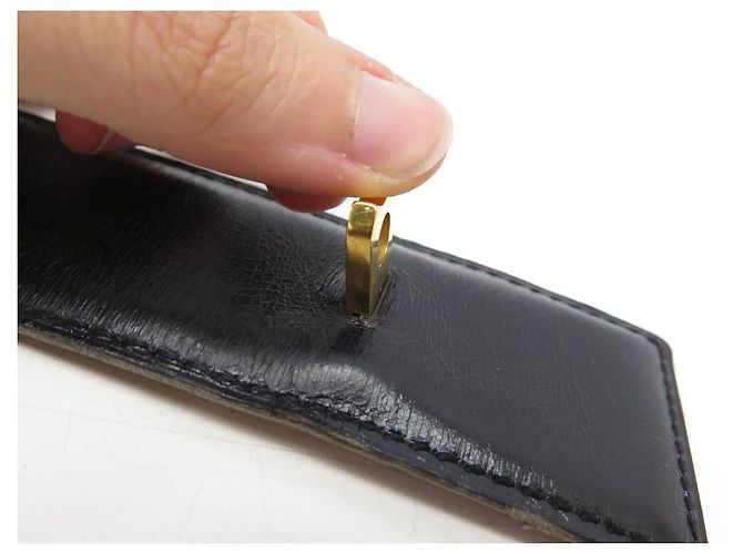 Hermès HERMES MEDOR GÜRTEL HUNDEHALSBAND T74 IN BLACK BOX LEDERGÜRTEL Schwarz - Ansicht 12