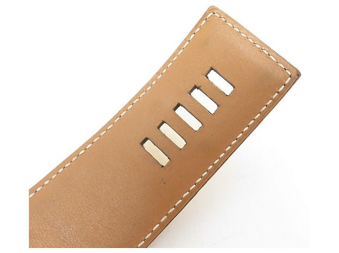Hermès HERMES MEDOR GÜRTEL HUNDEHALSBAND T74 IN BLACK BOX LEDERGÜRTEL Schwarz - Ansicht 5