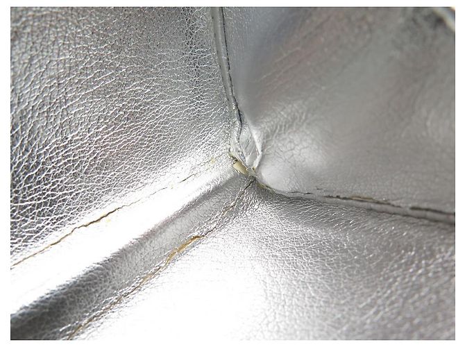 MINAUDIERE HANDTASCHE SYLVIA TOLEDANO PEACE & LOVE CRYSTAL SWAROVSKI TASCHE Silber - Ansicht 7