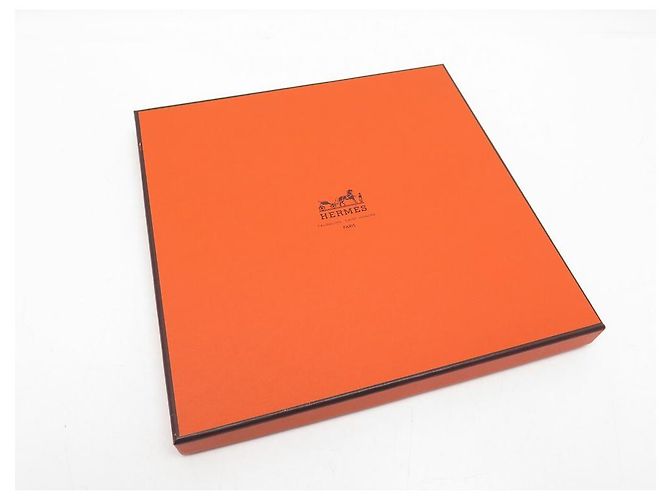 Hermès NUOVA SCIARPA HERMES CIRQUE MOLIER DUMAS CARRE 90 SCIARPA IN SETA A SCATOLA DI SETA BLU Blu navy - vista 9
