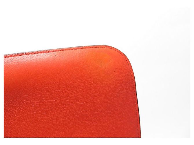 Céline BOLSA CELINE TRAPEZE MM EM PYTHON COURO E CAMURÇA LARANJA BOLSA BANDOULIERE - vista 13