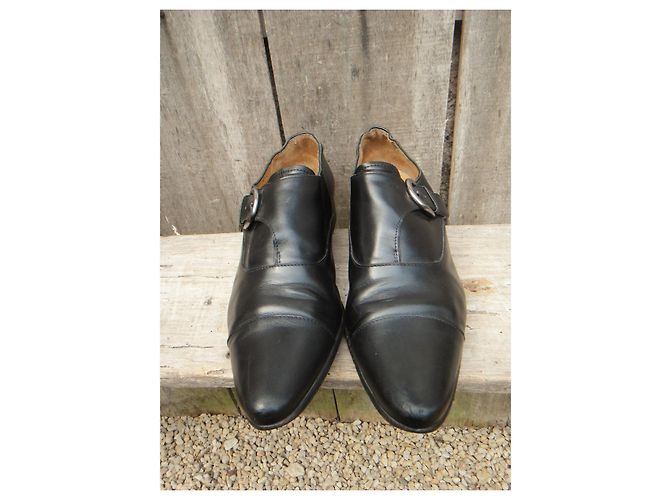 Scarpe con fibbia Lanvin p 41,5 Nero - vista 4