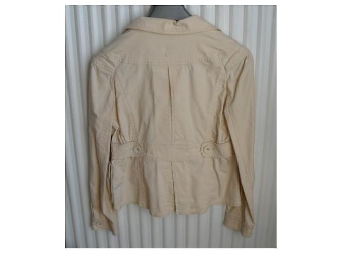Alain Manoukian Jacke Beige aus Stoff Grösse 40 - Ansicht 2