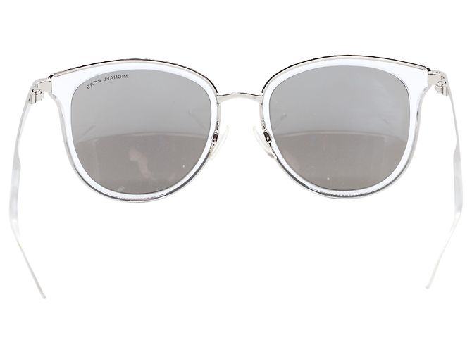 Michael Kors Adriana MK 1010 Gafas de sol en acero inoxidable plateado Plata Metálico - vista 4