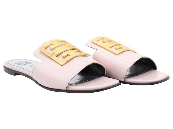 GIVENCHY 4Sabot G in Pelle di vitello Rosa - vista 4