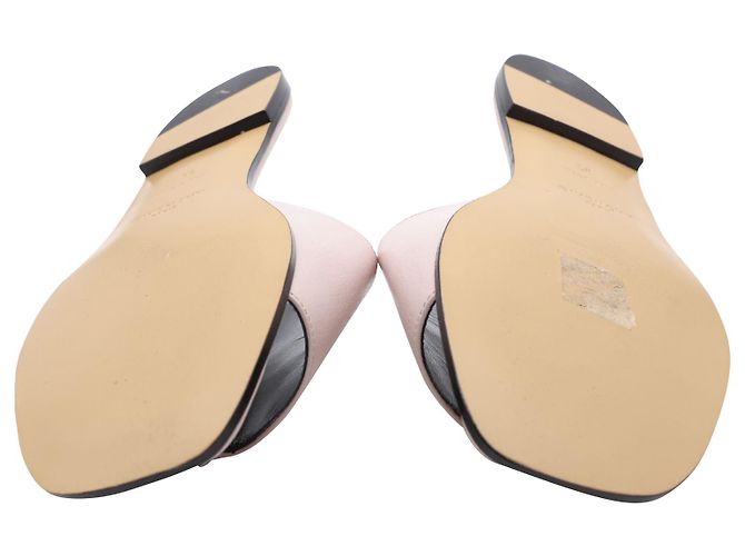 GIVENCHY 4Sabot G in Pelle di vitello Rosa - vista 7