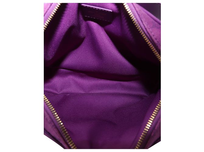 Bolsa Louis Vuitton Outdoor em Denim Monogram Roxo - vista 5