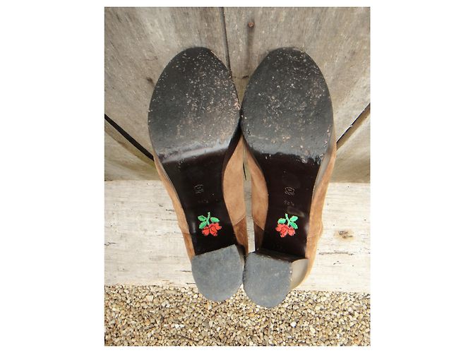 Botas Free Lance p 38,5 Marrón claro - vista 4