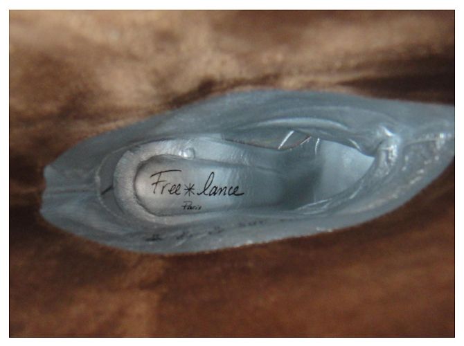 Botas Free Lance p 38,5 Marrón claro - vista 5