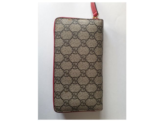 Gucci Brieftasche Rot Stoff - Ansicht 5