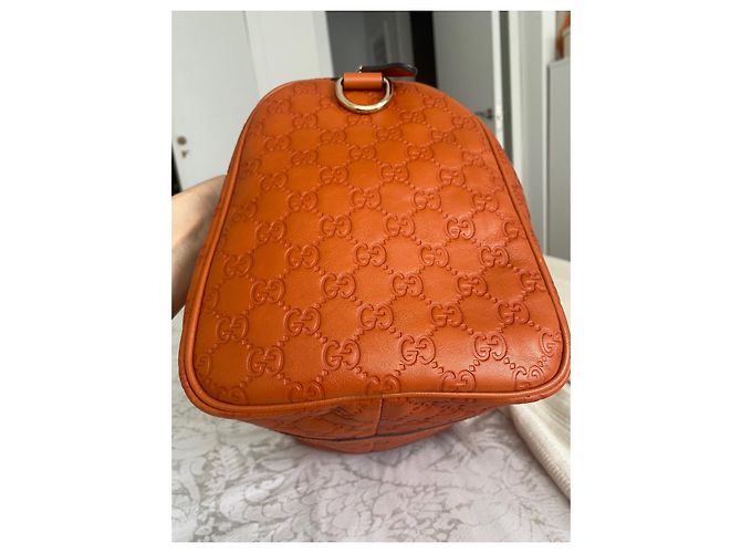 Borsa a mano Gucci Joy Boston Arancione - vista 8