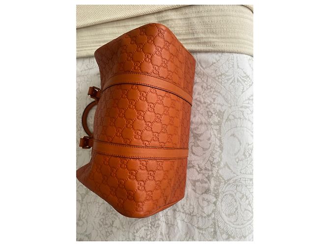 Borsa a mano Gucci Joy Boston Arancione - vista 9