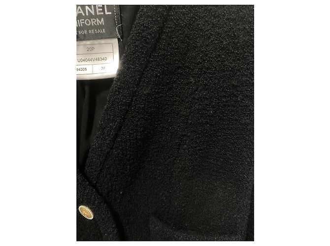 CHANEL SCHWARZE JACKENGRÖSSE 36fr - Ansicht 2