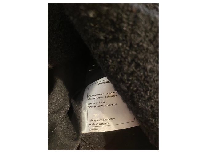 CHANEL SCHWARZE JACKENGRÖSSE 36fr - Ansicht 4