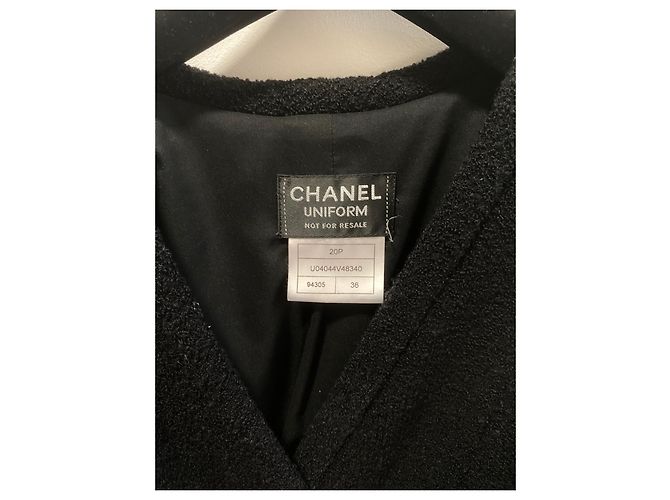 CHANEL SCHWARZE JACKENGRÖSSE 36fr - Ansicht 6