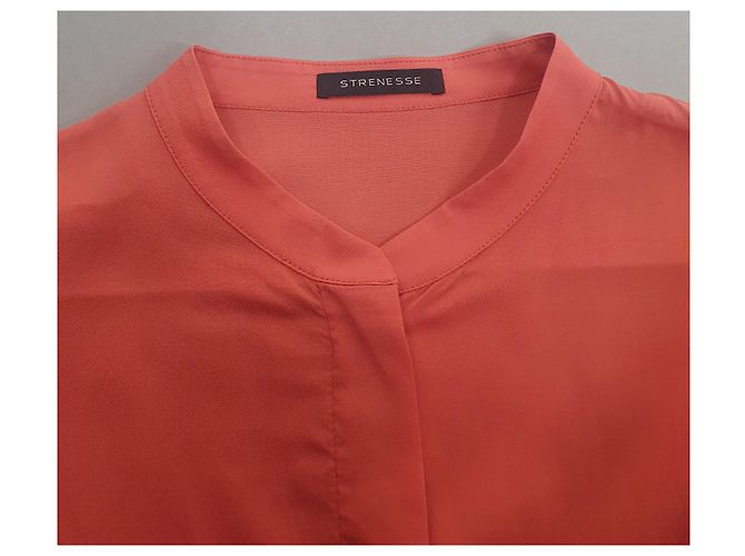 Camisa Strenesse Naranja de Algodón - vista 4